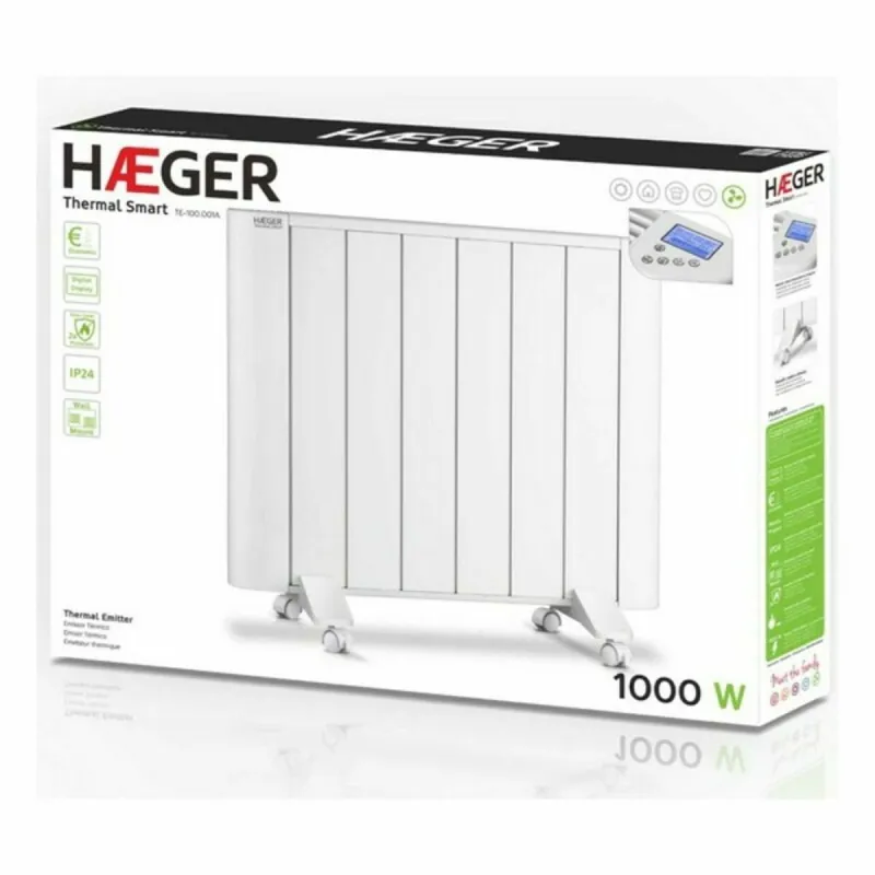 Radiatorius Haeger TE100001A 1000 W Balta