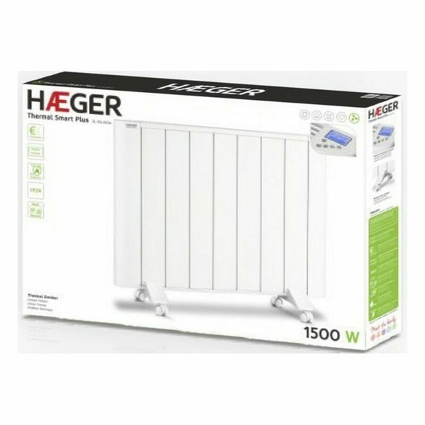 Lämpöpatteri Haeger TE150002A 1500 W Valkoinen