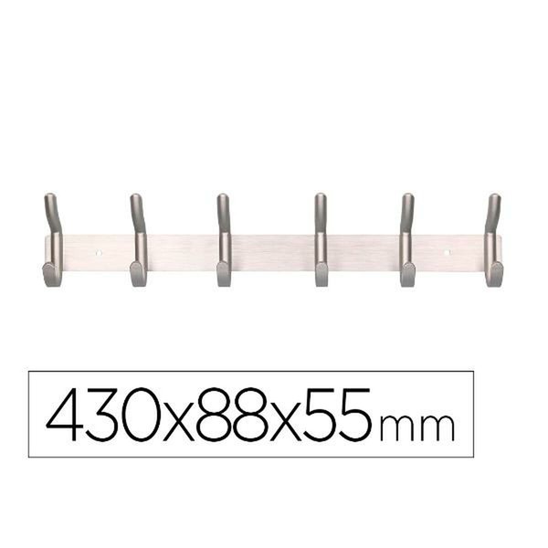 Coat rack Liderpapel PH01 Silver Metal