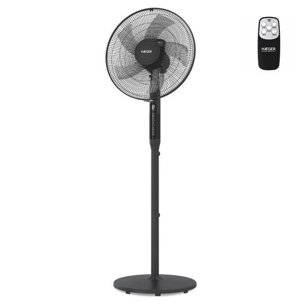 Vapaasti seisova tuuletin Haeger SF-16R.013A Musta 55 W