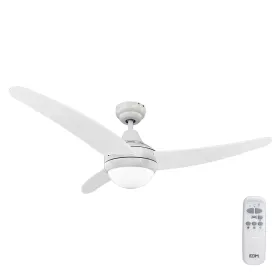Lubinis ventiliatorius su apšvietimu EDM 33803 Egeo Balta 60 W