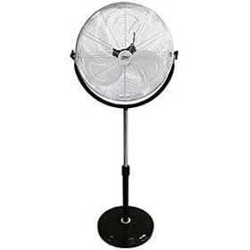 Pastatomas ventiliatorius EDM 33939 Juoda Sidabras 120 W industrinis