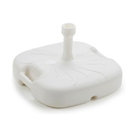 Base for beach umbrella IPAE Progarden 18 L White polypropylene Plastic 44 x 44 x 12 cm