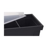 Siltumnīca EDM Melns polipropilēns 80 x 40 x 65 cm Galds