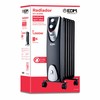 Lämpöpatteri EDM 07126 Black Edition Musta/Harmaa 1000 W