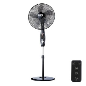 Pastatomas ventiliatorius EDM 33967 Juoda 60 W