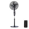 Pastatomas ventiliatorius EDM 33967 Juoda 60 W