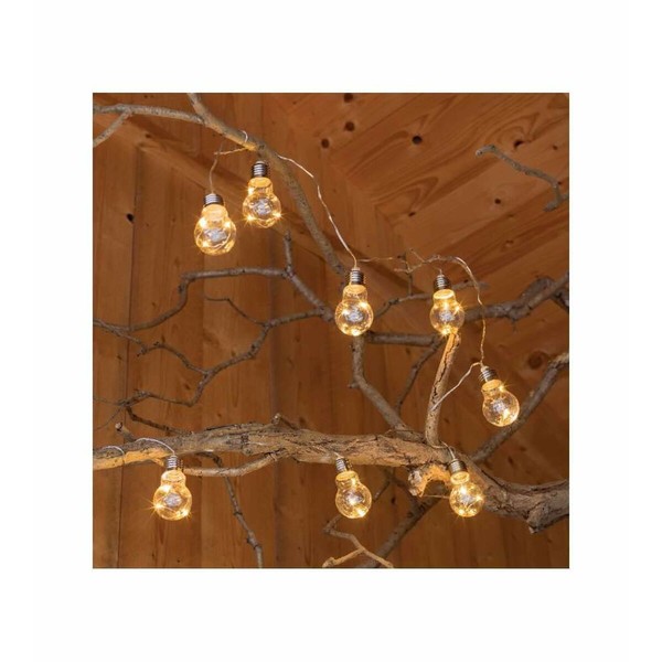 LED-valokranssi Lumineo Ulkopuoli Aurinkokenno Polttimo (4,5 m)