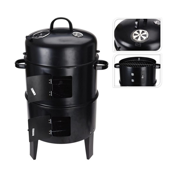 Barbekjū Melns Ø 47 x 78 cm