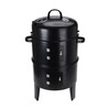 Barbekjū Melns Ø 47 x 78 cm