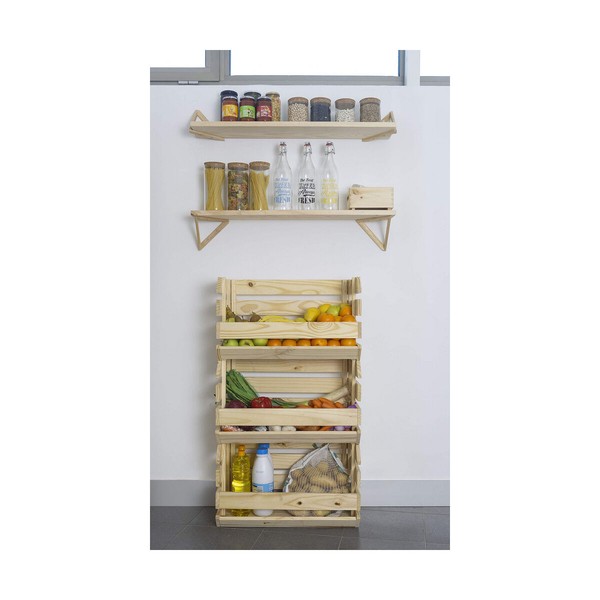 Saliekama Organizējošā Kaste Astigarraga Dabisks Koks Ciedra