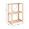 Shelves Astigarraga Evolution3 Pinewood (111 x 76,7 x 43 cm)