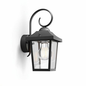 Sieninis apšvietimas Philips 17236/30/PN Juoda Aliuminis 60 W E27 Žibintas (1 vnt.)