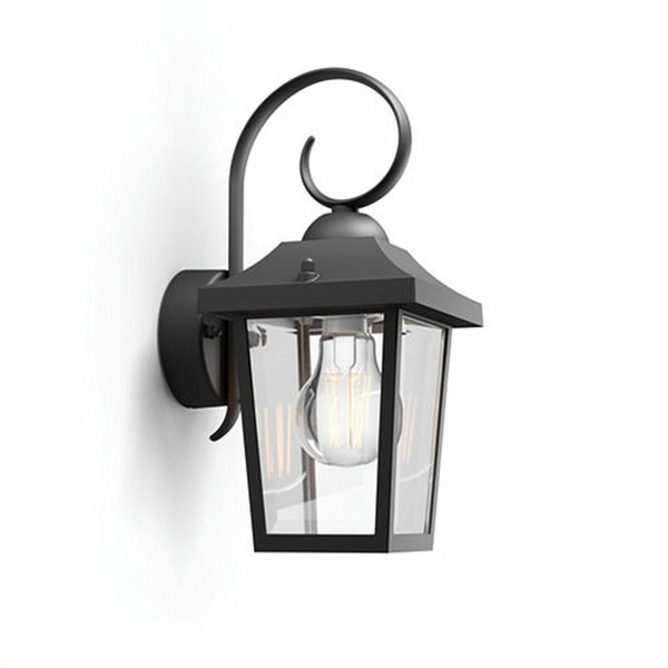 Sienas gaisma Philips 17236/30/PN Melns Alumīnijs 60 W E27 Фонарь (1 gb.)