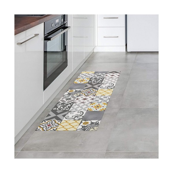 Vinilo kilimas Stor Planet Croma Patch Pilka 100 % PVC (50 x 140 cm)