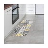 Vinyylimatto Stor Planet Croma Patch Harmaa 100 % PVC (50 x 140 cm)