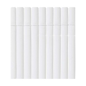Pinta tvora Nortene Plasticane Ovalas 1 x 3 m Balta PVC