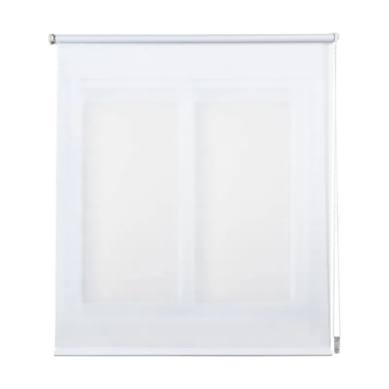 Roller blinds Stor Planet Clip&Fix Night&Day White 150 x 180 cm