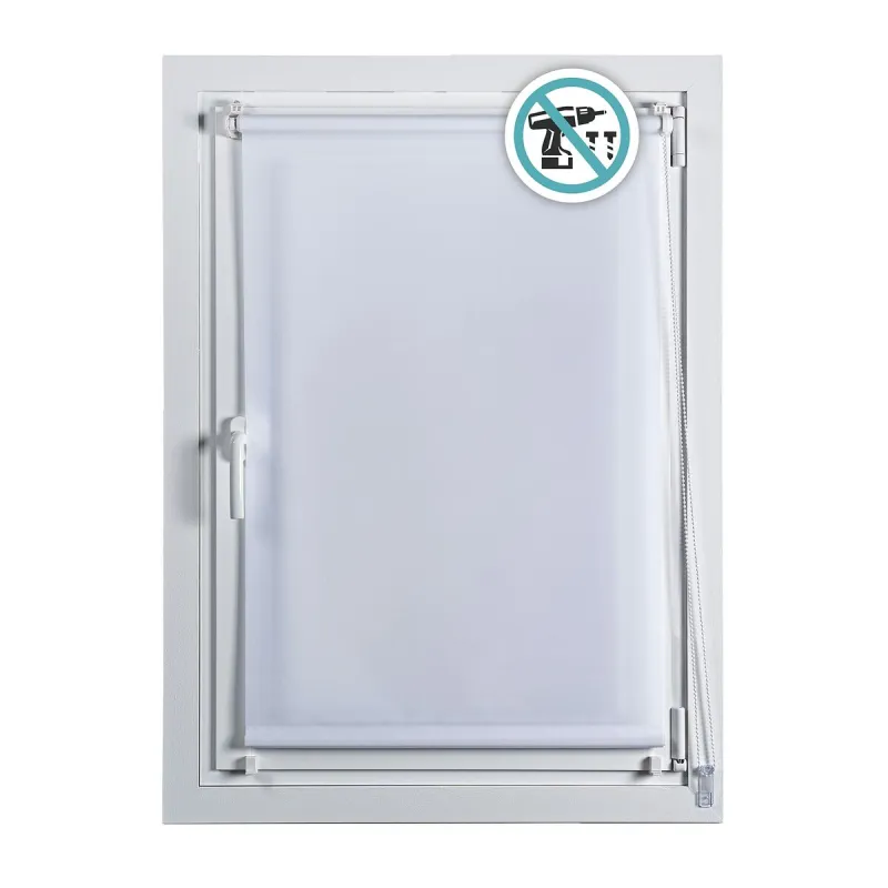 Roletai Stor Planet Clip&Fix Night&Day Balta 150 x 180 cm