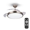Kattotuuletin valolla Philips Atlas 35 W 28 W 4500 Lm nikkeli (2700 K)