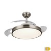Plafondventilator met licht Philips Atlas 35 W 28 W 4500 Lm niķelis (2700 K)