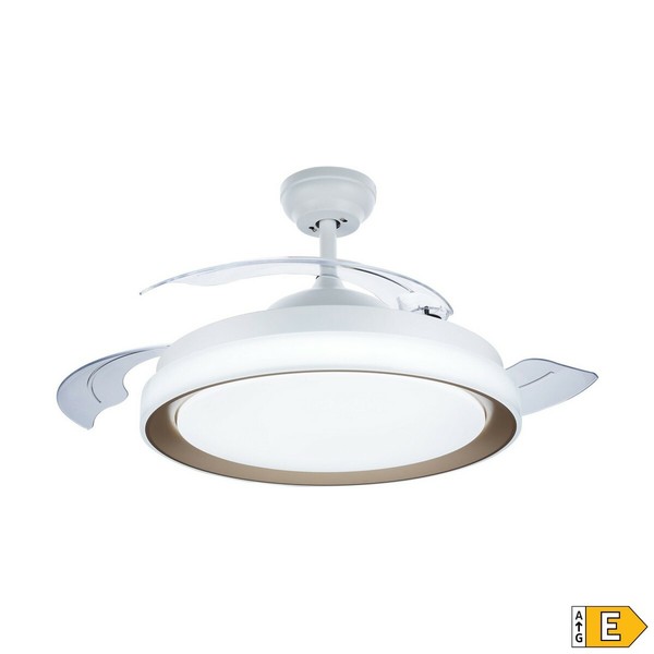 Kattotuuletin valolla Philips Atlas Kullattu 35 W 28 W 4500 Lm (2700 K)