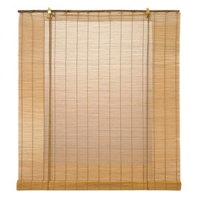 Roletai Stor Planet Ocre Mango Bambukas 60 x 175 cm