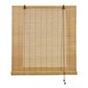 Rullaverhot Stor Planet Ocre Luonnollinen Mango Bambu 90 x 175 cm