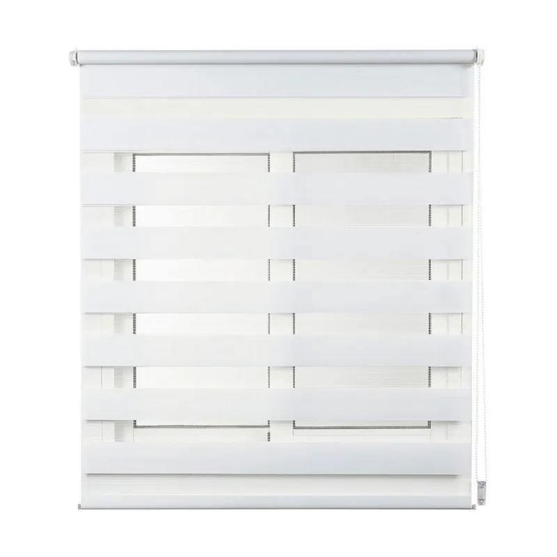Roletai Stor Planet Clip&Fix Night&Day Balta (120 x 180 cm)