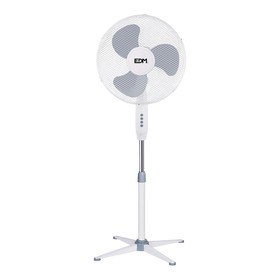 Pastatomas ventiliatorius EDM 33500 Balta Pilka 45 W