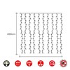 LED-verhovalot EDM 71263 Easy-Connect 3,2 W Lämmin valo Lämmin valkoinen 2 x 2 m