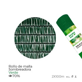 Segšanas Tīkls EDM 75851 Zaļš polipropilēns 70 % 2 x 100 m Rullis