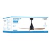 Kattotuuletin valolla EDM 33815 Kattegat Musta 15 W 18 W 2190 Lm