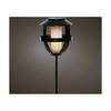 Auringonvalo Lumineo 898216 Musta Rauta 63 cm Liekki-efekti Taskulamppu