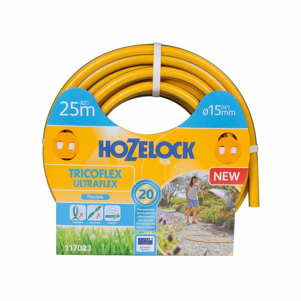 Šļūtene Hozelock Tricoflex Ultraflex PVC 5/8" Ø 15 mm 25 m