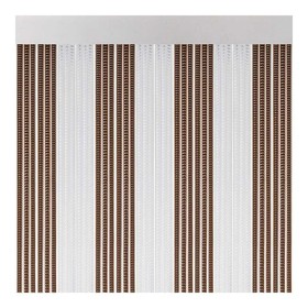 Užuolaidos Acudam Lisboa Durys Stiklas Ruda Išorinis PVC Aliuminis 90 x 210 cm
