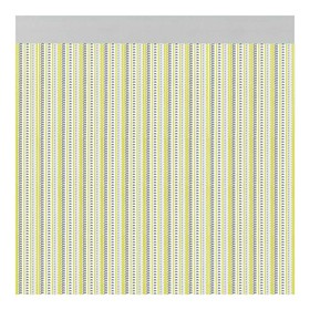 Užuolaidos Acudam Brescia Durys Geltona Išorinis PVC Aliuminis 90 x 210 cm