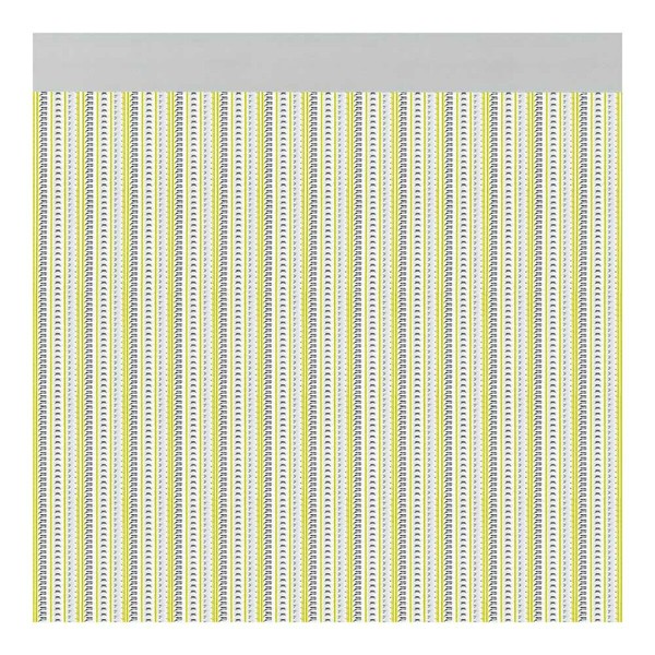 Verho Acudam Brescia Ovet Keltainen Ulkopuoli PVC Alumiini 90 x 210 cm