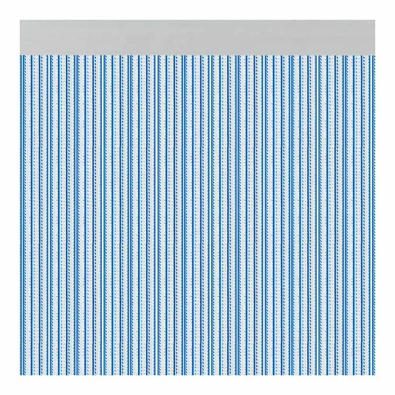 Užuolaidos Acudam Brescia Durys Mėlyna Išorinis PVC Aliuminis 90 x 210 cm
