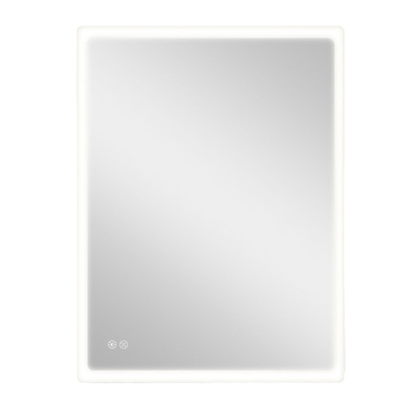 Настенное зеркало EDM 32435 20 W 80 x 60 cm Прямоугольный LED Свет