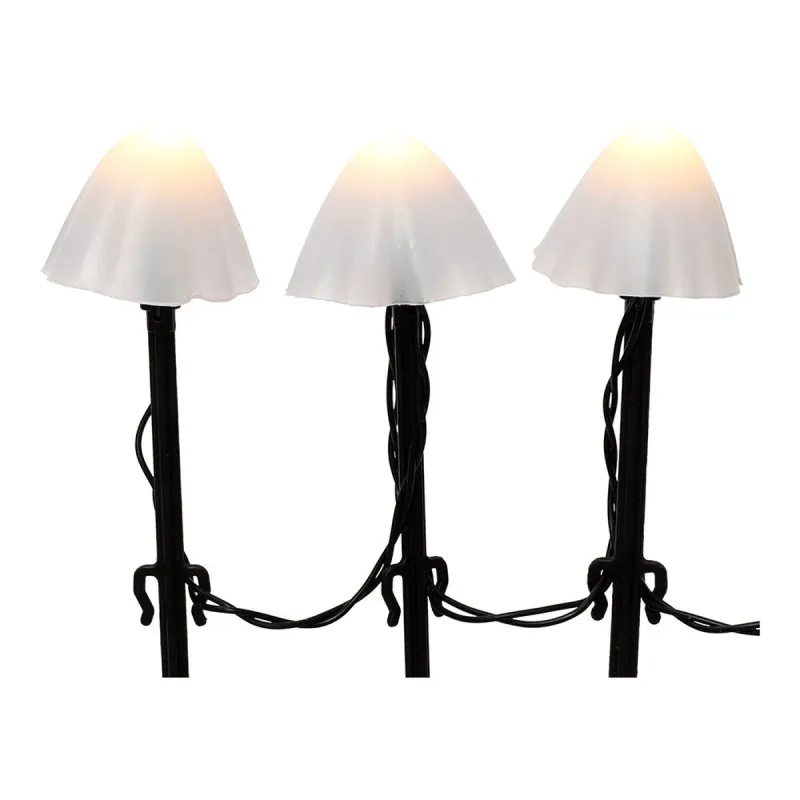 Decorative light for plants Lumineo 491762 White Mini Mushroom (20 Units)