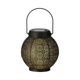Žibintas Lumineo 897539 Saulės energijos 16 cm Juoda Metalinis