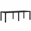 Обеденный стол IPAE Progarden Indo ind012an Выдвижной Антрацитный 220 x 90 x 72 cm