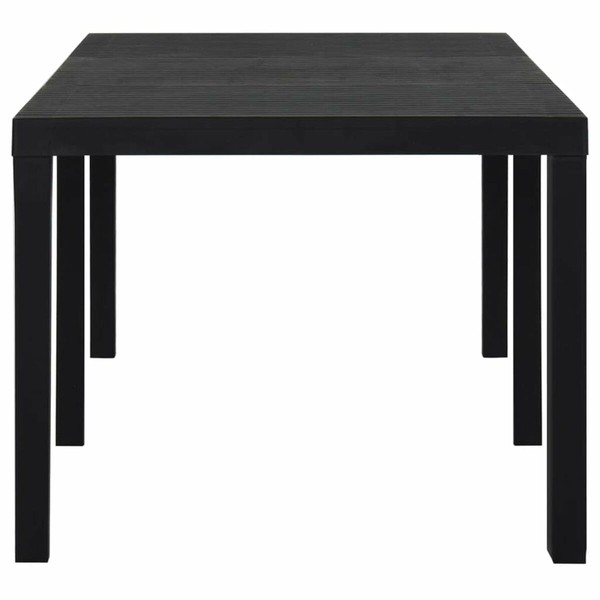 Ruokapöytä IPAE Progarden Indo ind012an Jatkettavissa Antrasiitinharmaa 220 x 90 x 72 cm
