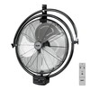 Muurventilator EDM 33520 Melns 120 W Industrijski Griesti
