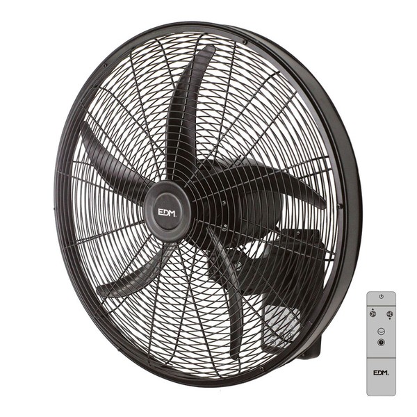 Muurventilator EDM 33521 Melns 100 W Ø 45 cm
