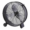 Floor Fan EDM 33525 Black 180 W Ø 60 cm industrial