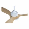 Plafondventilator met licht EDM 33819 Báltico 20 W 2190 Lm