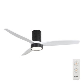 Lubinis ventiliatorius su apšvietimu EDM 33825 Kara 30 W 2190 Lm