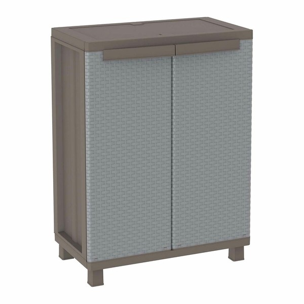 Slotas skapis Terry Jrattan 370 Pelēks Sveķi 68 x 37,5 x 91,5 cm 1 Planken